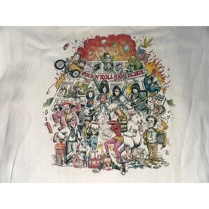 VINTAGE 80's RAMONES ROCK N ROLL HIGH SCHOOL TEE